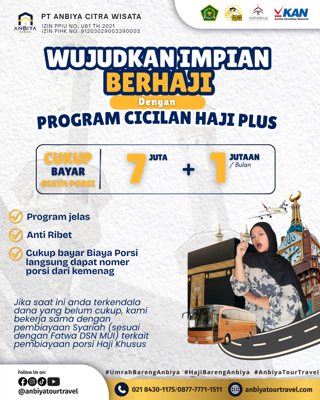 DP cicilan haji plus