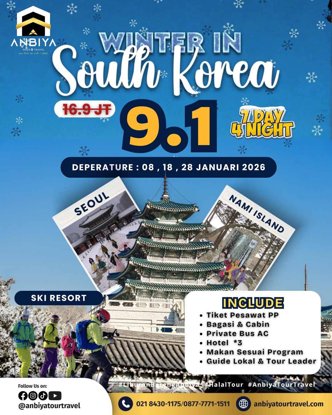 winter in south korea