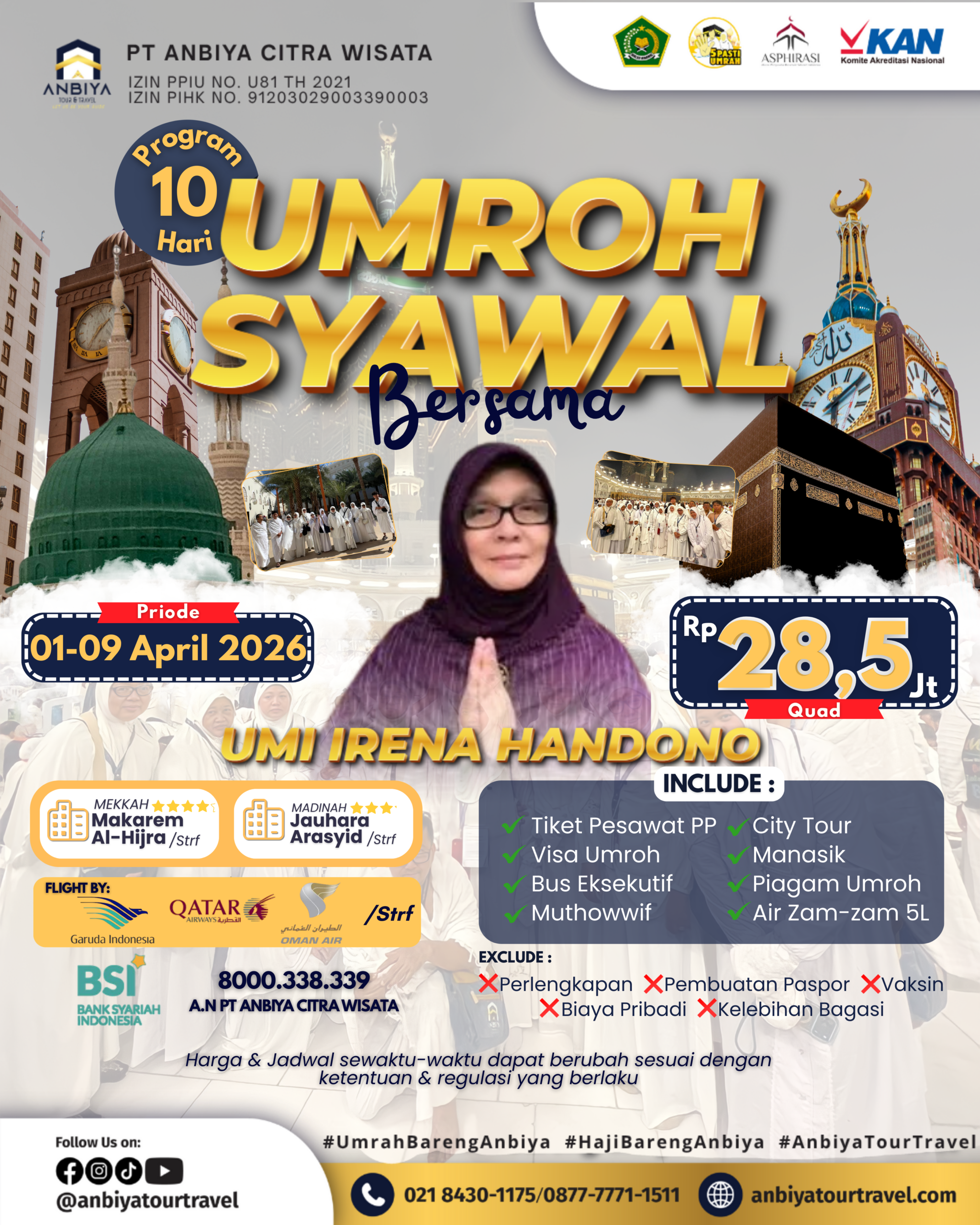 UMROH BERSAMA UMI IRENA