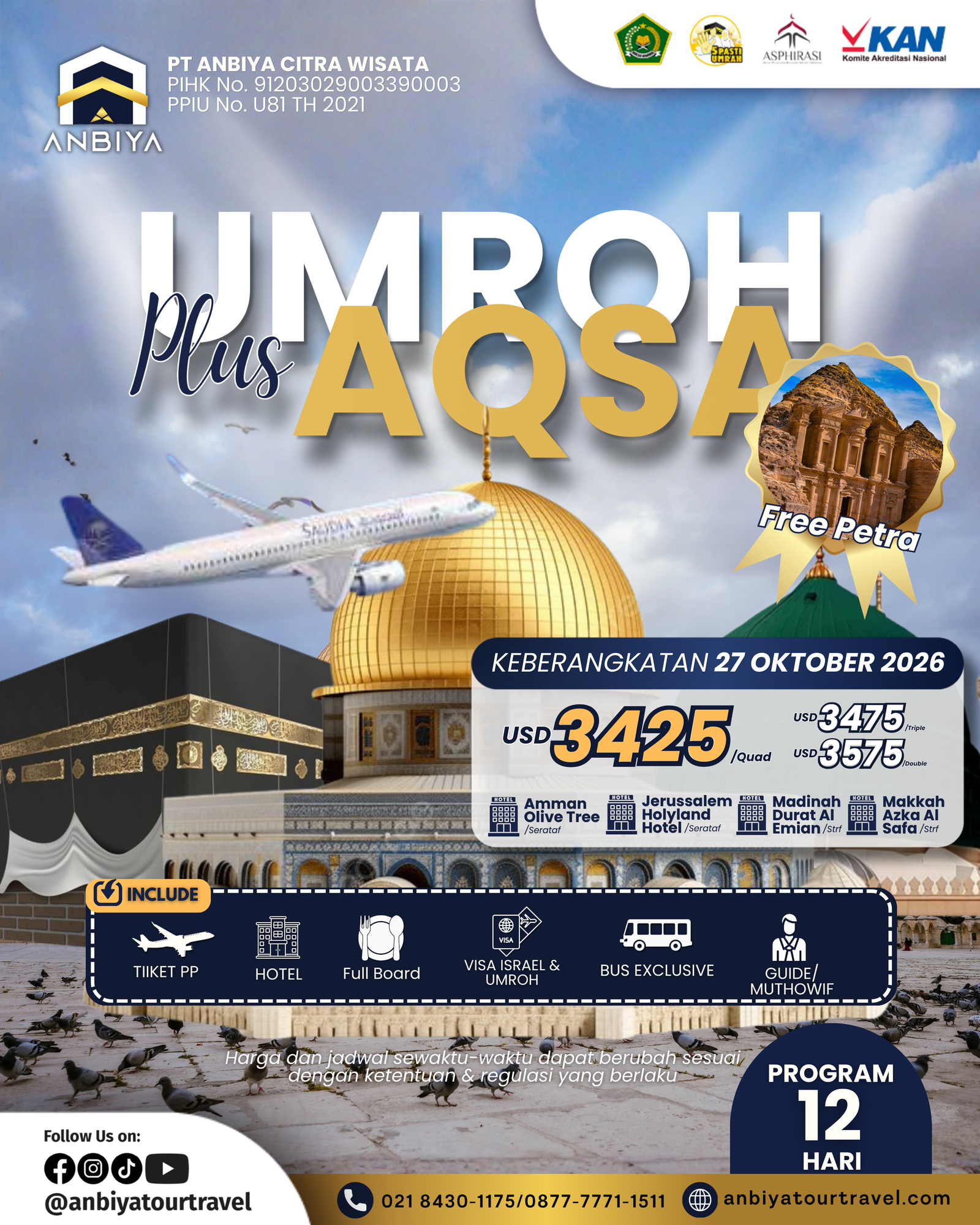 UMROH PLUS AQSA 2026